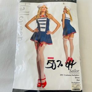 Halloween custom. Sailor. Women. Small